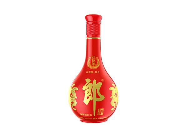 哈尔滨红花郎红十郎酒回收