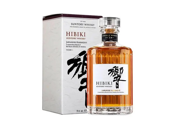 哈尔滨回收响威士忌Hibiki和风醇韵響响牌12年17年21年樱花限量版宾三得利洋酒