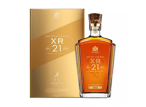 哈尔滨Johnnie Walker尊尼获加XR21年回收尊尼获加威士忌约翰走路洋酒750ml礼盒