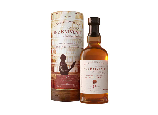 哈尔滨苏格兰百富27年回收百富威士忌故事系列The Balvenie Aged 27 Years Distant Shores威士忌收购