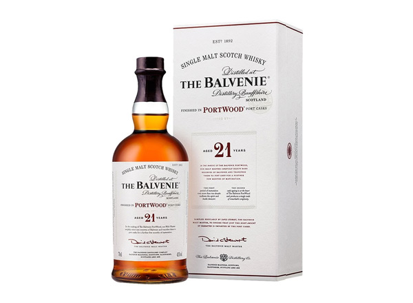 哈尔滨回收百富威士忌21年波特桶陈酿The Balvenie Portwood Single百富洋酒收购