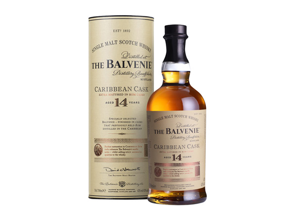 哈尔滨百富14年回收百富威士忌加勒比桶陈酿The Balvenie Caribbean Cask洋酒上门收购