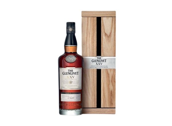 哈尔滨格兰威特威士忌回收格兰威特25年陈酿威士忌The Glenlivet XXV洋酒上门收购
