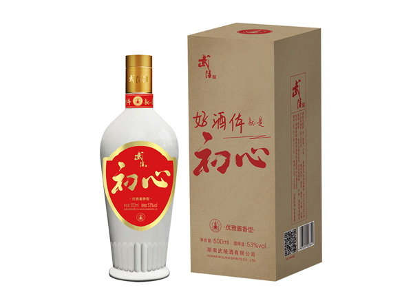哈尔滨武陵酒回收武陵初心优雅酱香型白酒53度500ml名酒上门收购