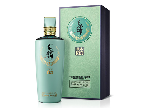 哈尔滨劲牌毛铺酒回收毛铺草本年份酒•8年草本42度52度