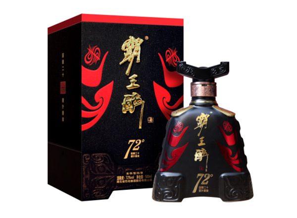哈尔滨回收石花霸王醉酒72° 白酒礼盒